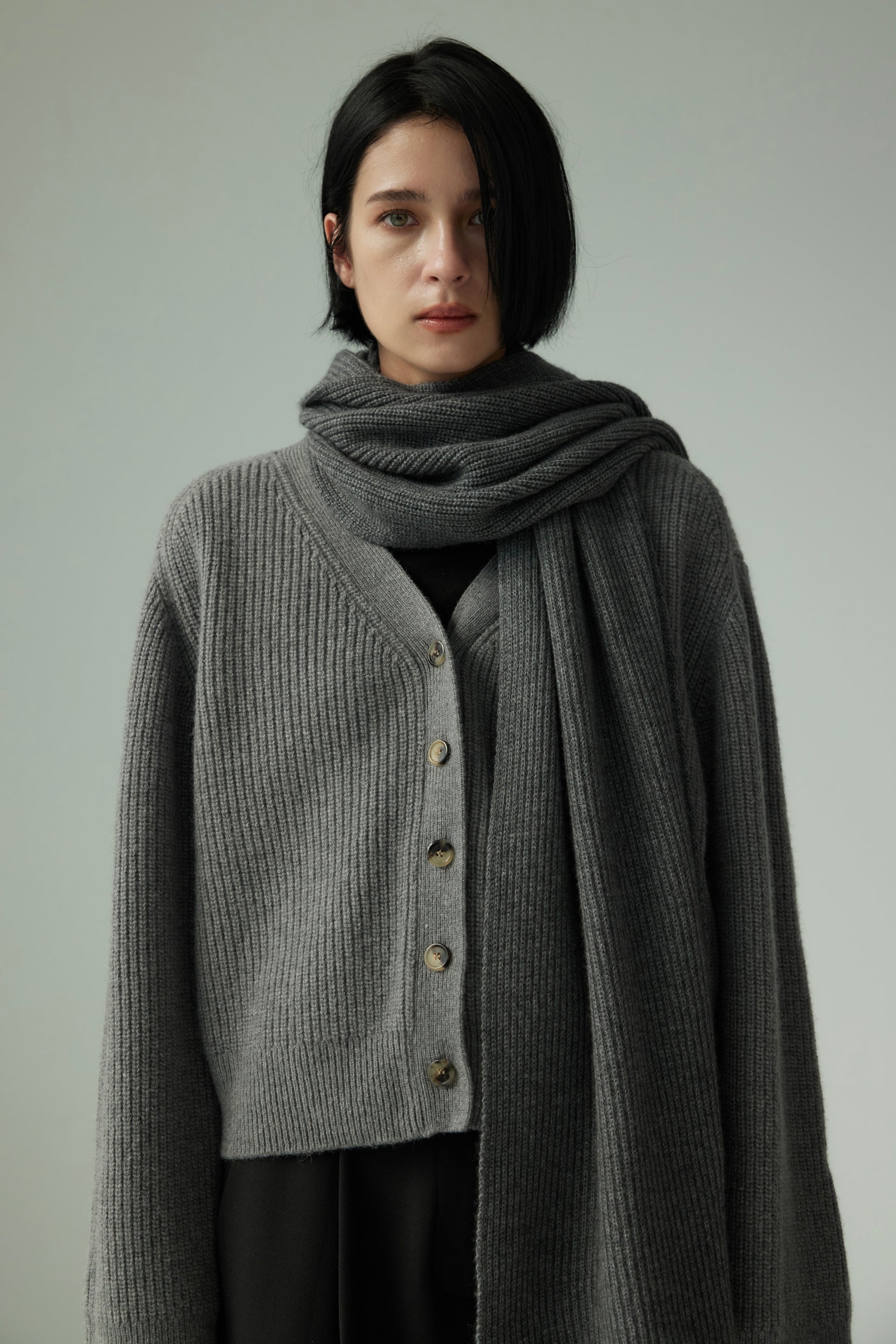 Wool Knit Muffler