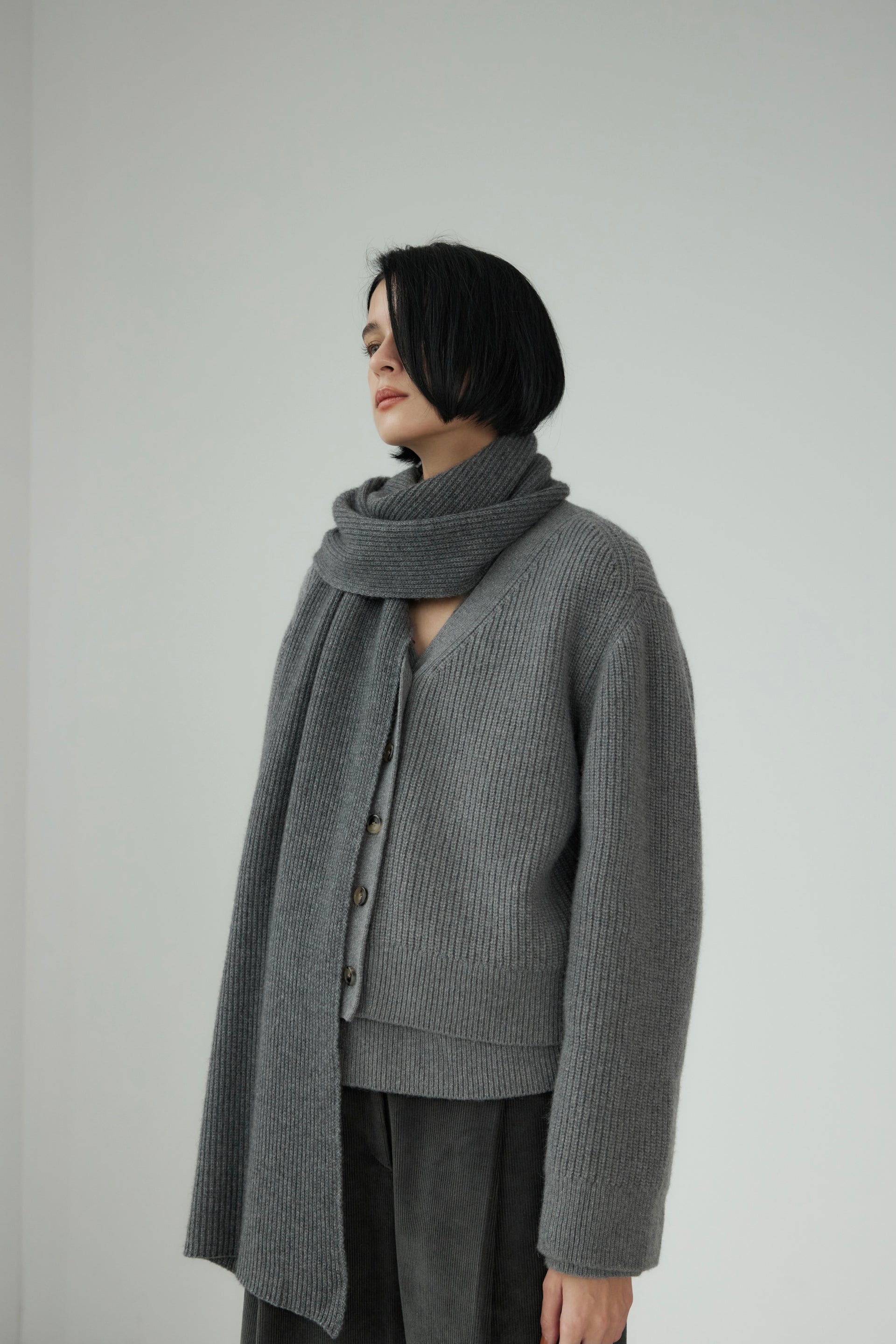 Wool Knit Muffler