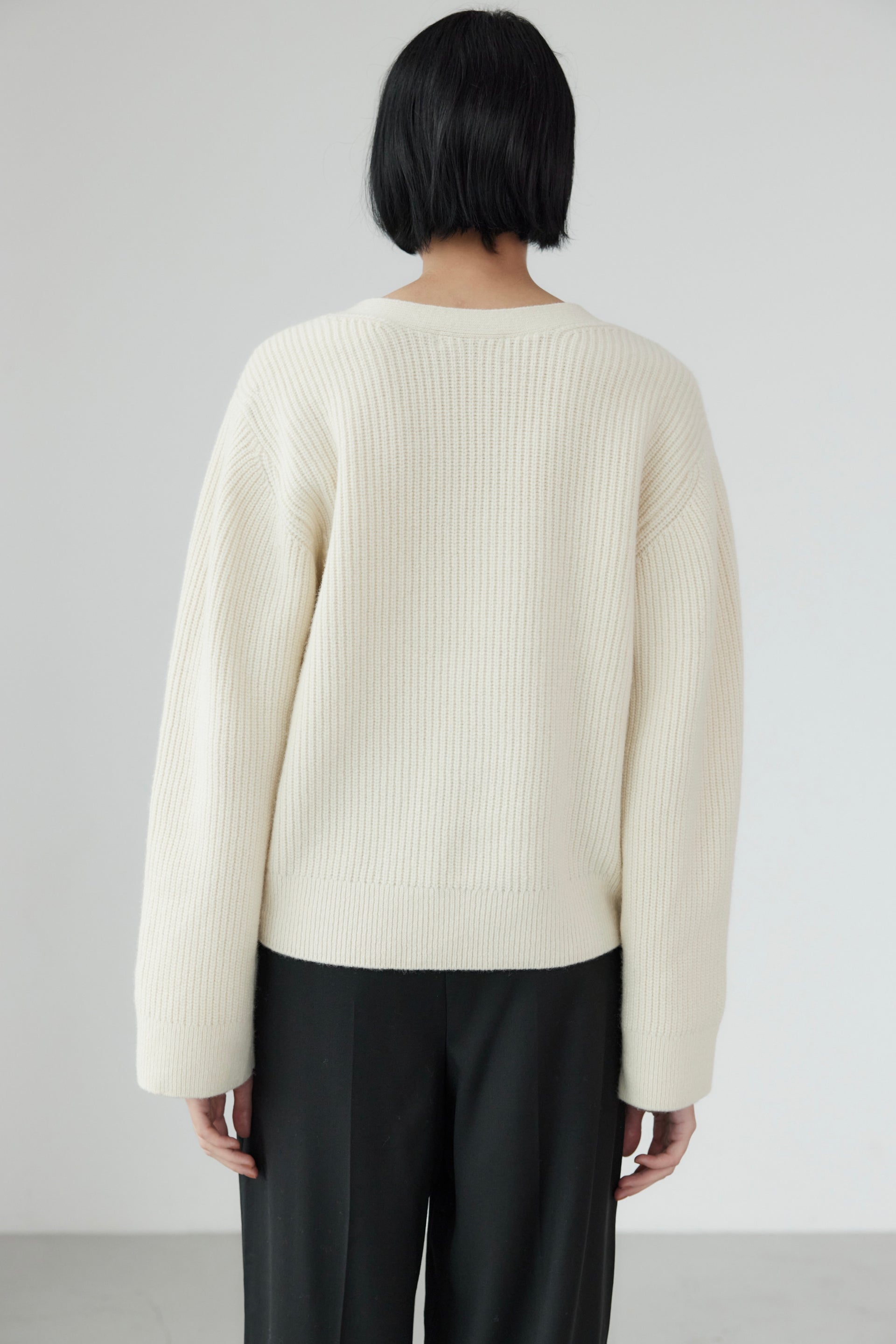 Wool V-Neck Jumper